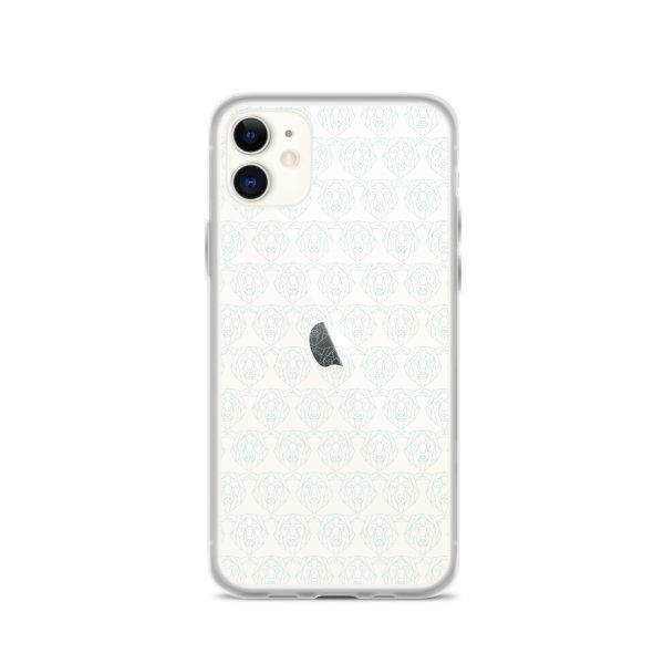 Polygonal Bear iPhone Clear Case