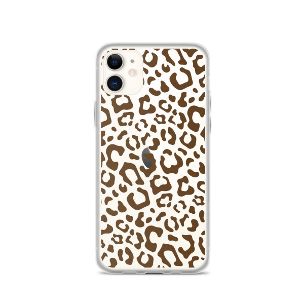 Leopard iPhone Clear Case