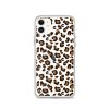 Seamless Leopard iPhone Clear Case