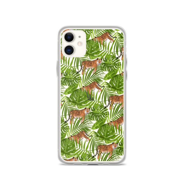 Tiger iPhone Clear Case