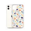 Animal Silhouette iPhone Clear Case
