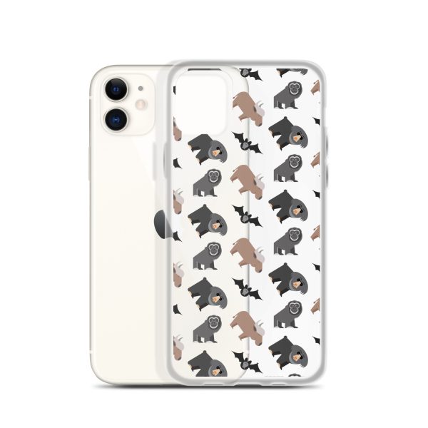 Asian Jungle Animal iPhone Clear Case