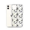 Cute Panda Bear iPhone Clear Case