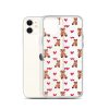 Cute Teddy Bear iPhone Clear Case