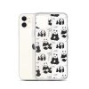Panda Bears Bamboo iPhone Clear Case