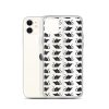 Rat Silhouette iPhone Clear Case