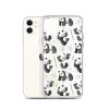 Watercolor Panda Bear iPhone Clear Case