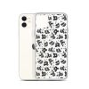Watercolor Panda Bears iPhone Clear Case
