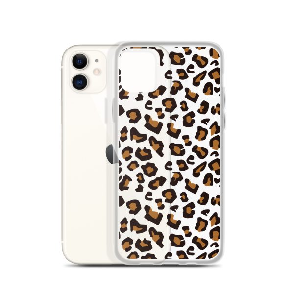 Seamless Leopard iPhone Clear Case