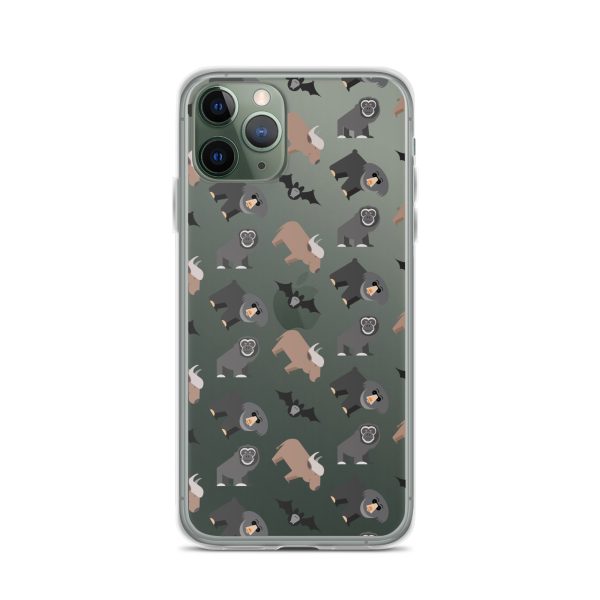 Asian Jungle Animal iPhone Clear Case