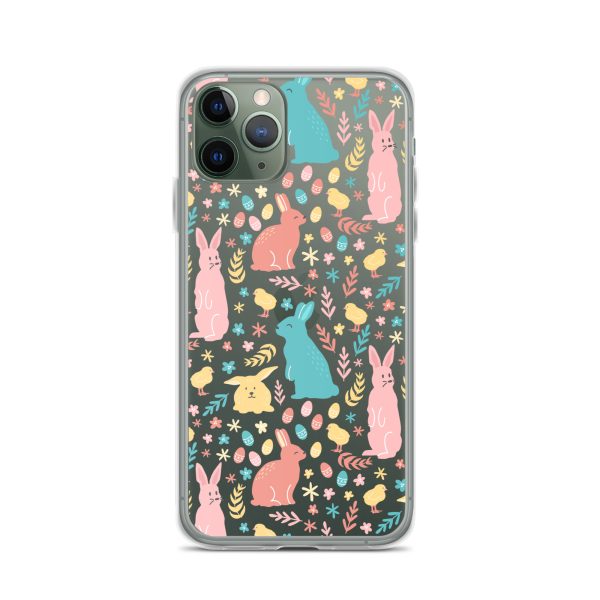 Colorful Easter iPhone Clear Case