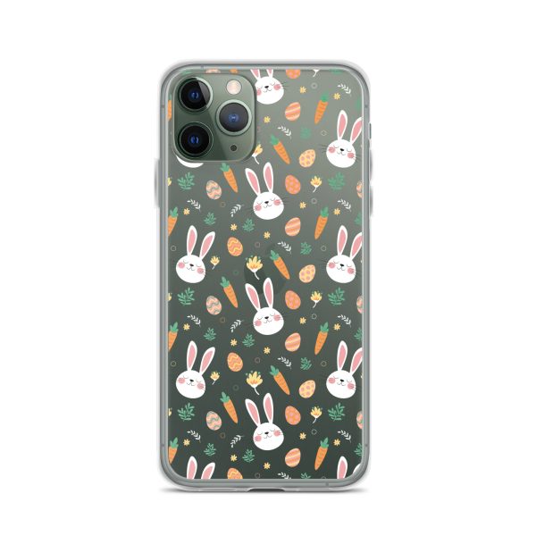 Easter Bunnies iPhone Clear Case