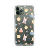 Easter Egg and Bunnies iPhone Clear Case