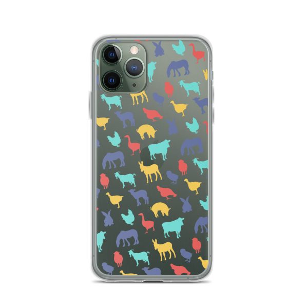 Farm Animals iPhone Clear Case