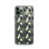 Forest Bear Silhouette iPhone Clear Case