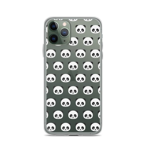 Panda Bears iPhone Clear Case