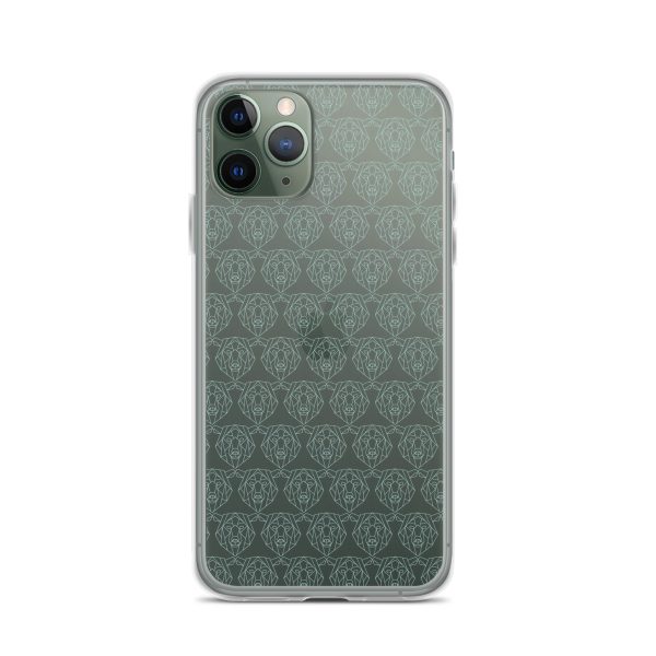 Polygonal Bear iPhone Clear Case