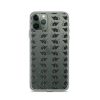 Rat Silhouette iPhone Clear Case