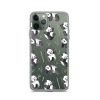 Watercolor Panda Bear iPhone Clear Case