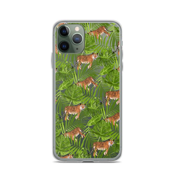 Tiger iPhone Clear Case