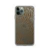 Tiger Print iPhone Clear Case