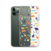 Animal Silhouette iPhone Clear Case