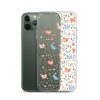 Bunnies and Hens Easter iPhone Clear Case