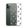 Cute Pandas iPhone Clear Case