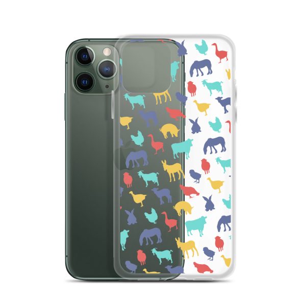 Farm Animals iPhone Clear Case