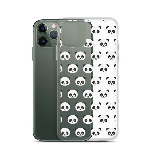 Panda Bears iPhone Clear Case