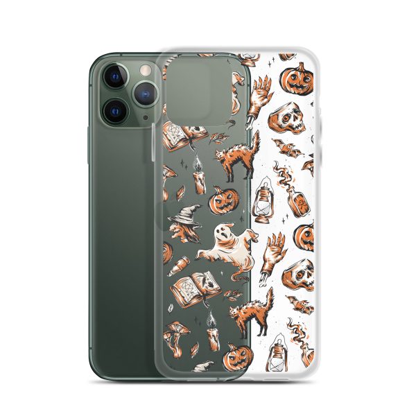 Vintage Halloween iPhone Clear Case