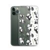 Watercolor Panda Bear iPhone Clear Case