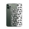 Watercolor Panda Bears iPhone Clear Case
