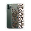 Seamless Leopard iPhone Clear Case