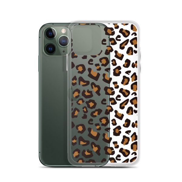 Seamless Leopard iPhone Clear Case