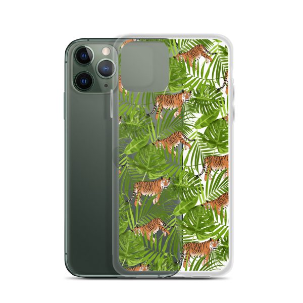 Tiger iPhone Clear Case