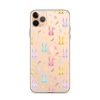 Colorful Bunnies Easter iPhone Clear Case