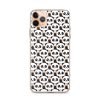 Cute Panda Bears iPhone Clear Case