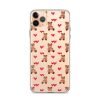 Cute Teddy Bear iPhone Clear Case