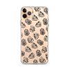 Illustrated Gorilla Seamless iPhone Clear Case