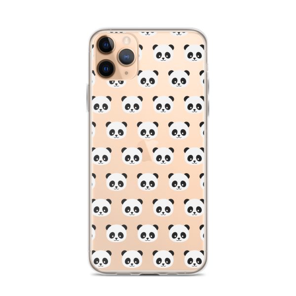 Panda Bears iPhone Clear Case