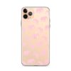 Seamless Elephant Silhouette iPhone Clear Case