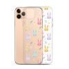 Colorful Bunnies Easter iPhone Clear Case