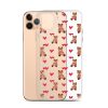 Cute Teddy Bear iPhone Clear Case