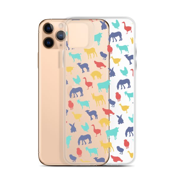 Farm Animals iPhone Clear Case