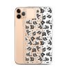Watercolor Panda Bears iPhone Clear Case