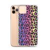 Neon Leopard iPhone Clear Case