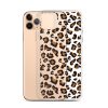 Seamless Leopard iPhone Clear Case