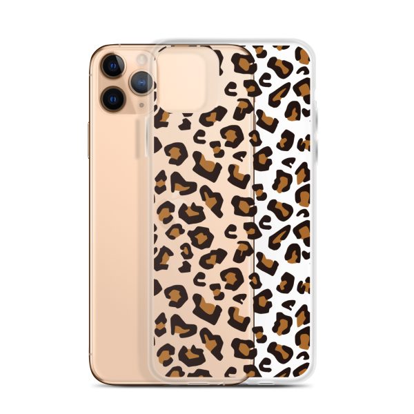 Seamless Leopard iPhone Clear Case