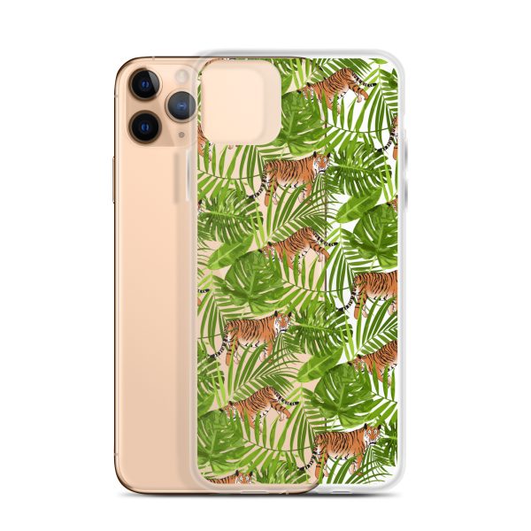 Tiger iPhone Clear Case